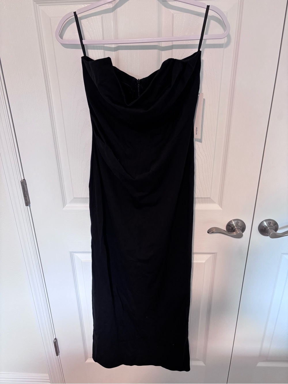 NWT Aqua Strapless Maxi Dress Size Medium - Picture 4 of 8